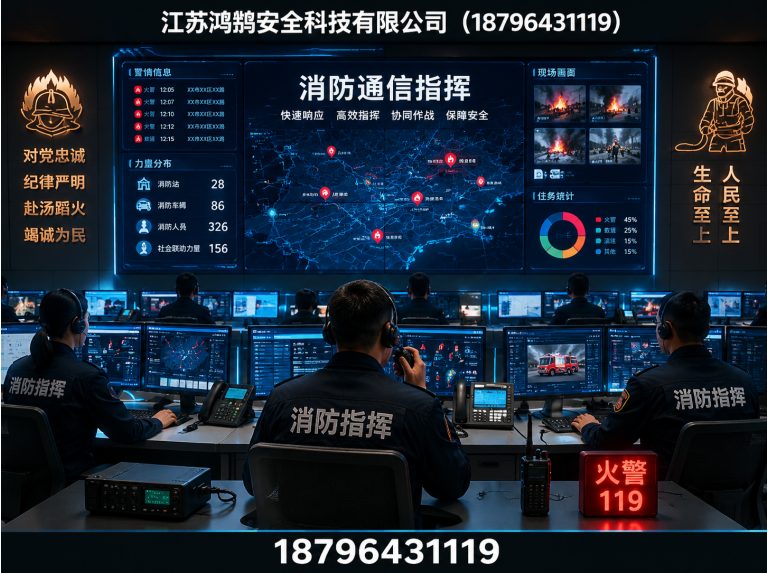 宁德智慧消防系统展示图